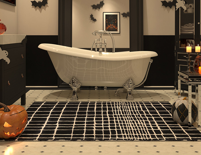 geometric rug - Halloween Decoration
